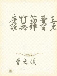 唐竹筠晋王的小说无弹窗免费阅读