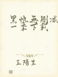 黑帆无删减版第一季下载