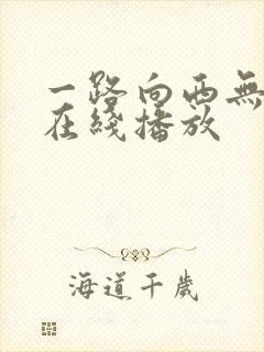 一路向西无删减在线播放