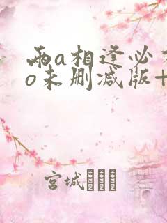 两a相逢必有一o未删减版+番外资源