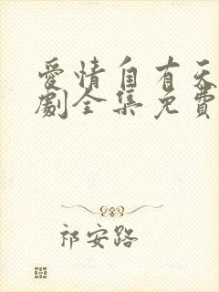 爱情自有天意短剧全集免费