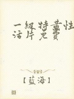 一级特黄性色生活片免费