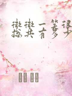 微微一笑很倾城总共有多少集