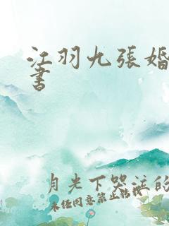 江羽九张婚书全书