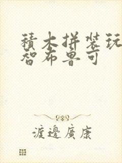 积木拼装玩具益智布鲁可