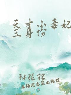 天才小毒妃苏小玉身份