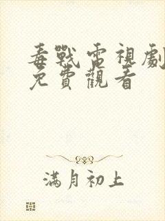 毒战电视剧全集免费观看