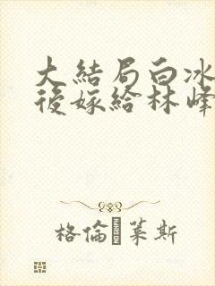 大结局白冰鸾最后嫁给林峰了吗