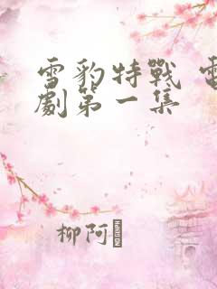 雪豹特战 电视剧第一集