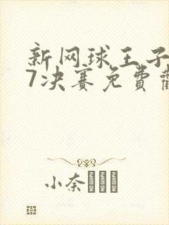 新网球王子u17决赛免费观看