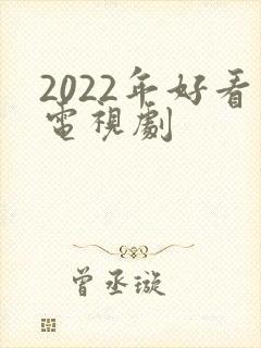 2022年好看电视剧