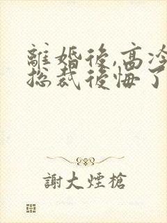 离婚后,高冷女总裁后悔了全本