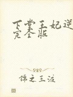下堂王妃逆袭记完全版