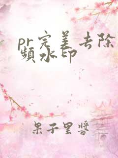 pr完美去除视频水印