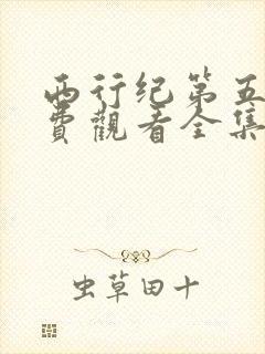 西行纪第五季免费观看全集