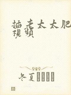 插老太太肥胖逼视频