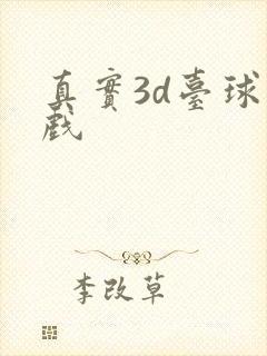 真实3d台球游戏