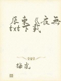 辰东《夜无疆》txt下载