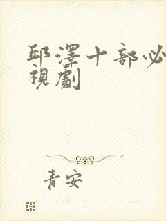 邱泽十部必看电视剧