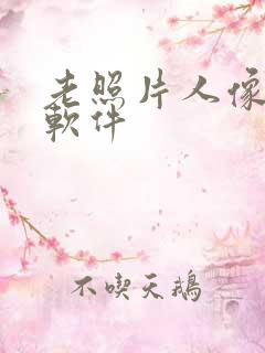 老照片人像修复软件