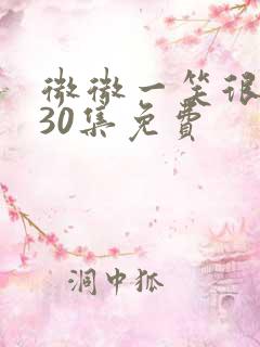 微微一笑很倾城30集免费