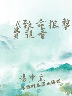 《致命狙击》免费观看