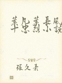 叶凡叶长风一门十忠烈小说书名