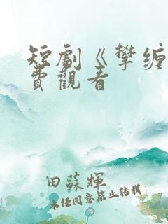 短剧《攀缠》免费观看