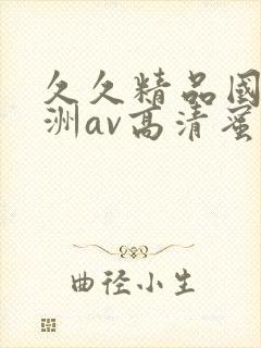 久久精品国产亚洲av高清蜜臀