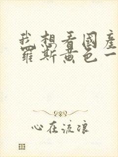 我想看国产片俄罗斯黄色一级片