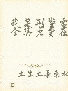 我是刑警电视剧全集免费在线观看