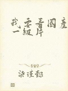 我要看国产免费一级片