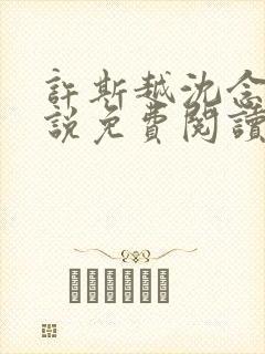 许斯越沈念欢小说免费阅读最新章节