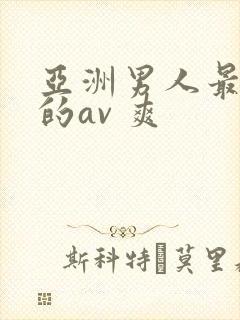 亚洲男人最爱看的av 爽
