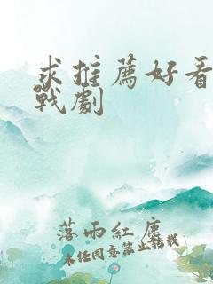 求推荐好看的谍战剧