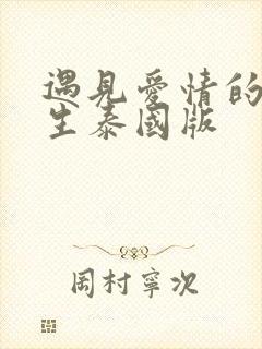 遇见爱情的利先生泰国版