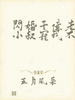 闪婚千亿老公,小叔宠我不停在线