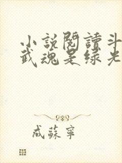 小说阅读斗罗之武魂是绿光