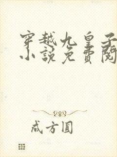 穿越九皇子夏天小说免费阅读