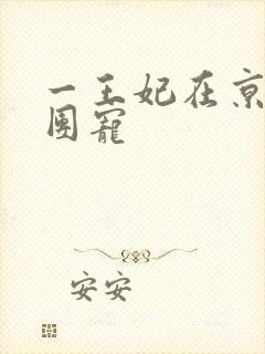 一王妃在京城当团宠