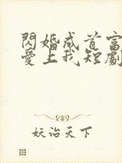 闪婚成首富大佬爱上我短剧