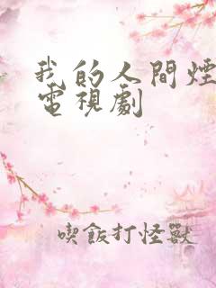 我的人间烟火 电视剧