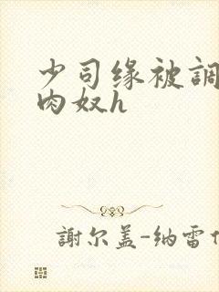 少司缘被调教成肉奴h