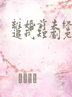 离婚前夫终是想追我短剧免费观看