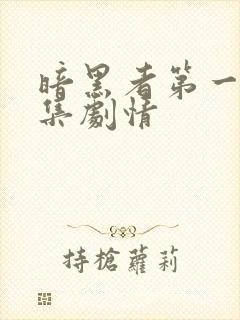 暗黑者第一季分集剧情