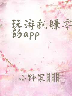 玩游戏赚零花钱的app