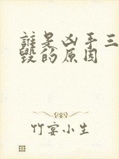 谁是凶手三观尽毁的原因