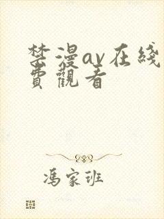 禁漫av在线免费观看