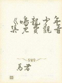 《鸣龙少年》全集免费观看