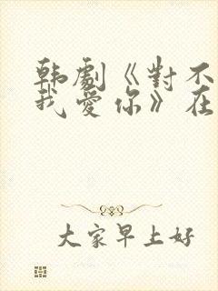 韩剧《对不起,我爱你》在线观看